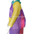 children long pvc raincoat With Backpack